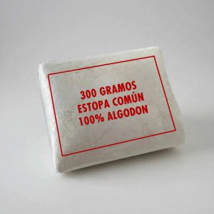 ESTOPA COMÚN CRUDO 300 G 100% Algodón