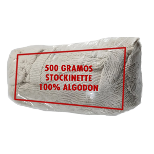 STOCKINETTE CRUDO 500 G - REJILLA 100% Algodón