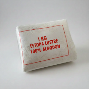 ESTOPA COMÚN CRUDO 1 KG – 100% Algodón