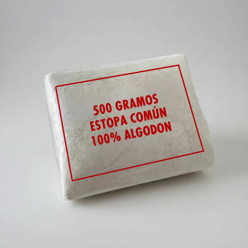 ESTOPA COMUN 500 GRAMOS